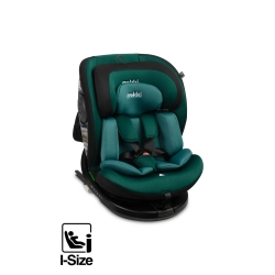 Caretero MOKKI i-Size Emerald obrotowy fotelik samochodowy dla dziecka 0-36 kg lub 40-150 cm
