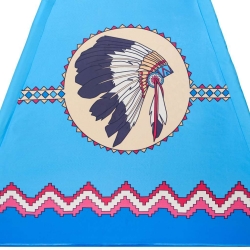 Namiot dla Małych Indian TIPI niebieskie PlayTo 34156