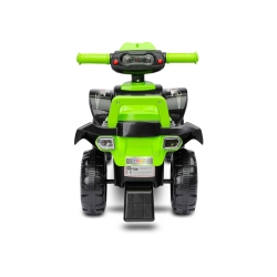 Pojazd pchacz dla dzieci QUAD jeździk ATV MINI RAPTOR Green Toyz by Caretero