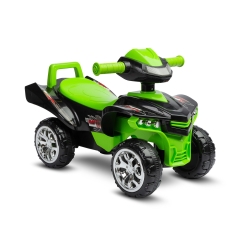 Pojazd pchacz dla dzieci QUAD jeździk ATV MINI RAPTOR Green Toyz by Caretero