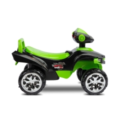 Pojazd pchacz dla dzieci QUAD jeździk ATV MINI RAPTOR Green Toyz by Caretero