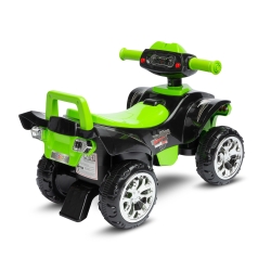 Pojazd pchacz dla dzieci QUAD jeździk ATV MINI RAPTOR Green Toyz by Caretero