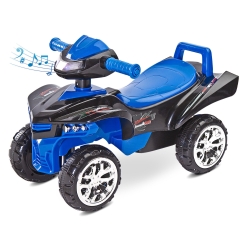 Pojazd pchacz dla dzieci QUAD jeździk ATV MINI RAPTOR Navy Toyz by Caretero