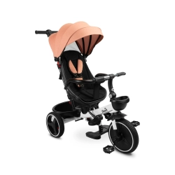 Rowerek dla dziecka 3 kołowy DASH Pink dziecięcy pojazd trójkołowy Toyz by Caretero