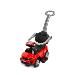 Jeździk SPORT CAR Red czerwony pojazd pchacz dla dziecka 12-36 miesięcy