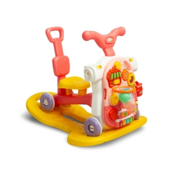 Wielofunkcyjny chodzik dziecięcy 5w1 PINK Toyz by Caretero