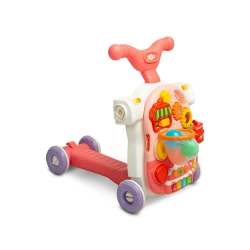 Wielofunkcyjny chodzik dziecięcy 5w1 PINK Toyz by Caretero