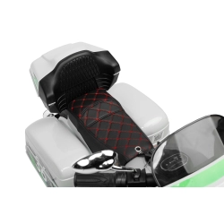 RIOT Light Grey Motocykl 3kołowy pojazd na akumulator Quad Toyz by Caretero