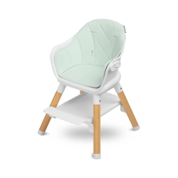 Krzesełko do karmienia Caretero BRAVO Mint krzesło dla dziecka