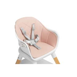 Krzesełko do karmienia Caretero BRAVO Pink krzesło dla dziecka