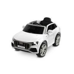 Audi RS Q8 White samochód pojazd na akumulator Toyz by Caretero