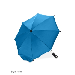 Uniwersalna parasolka przeciwsłoneczna do wózka kolor Błękit Nieba