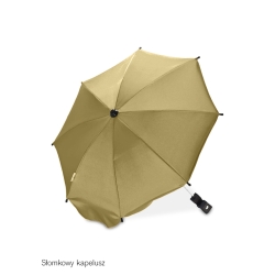 Uniwersalna parasolka przeciwsłoneczna do wózka kolor Słomkowy Kapelusz