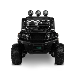 Pojazd akumulatorowy TIMUS Black samochód terenowy Buggy Toyz by Caretero 4 mocne silniki 45 W, oświetlenie LED, pilot