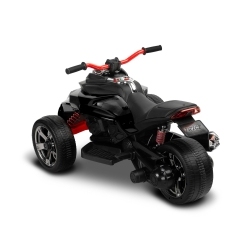 Pojazd akumulatorowy TRICE Black Toyz by Caretero 2 silniki 35 W, oświetlenie LED