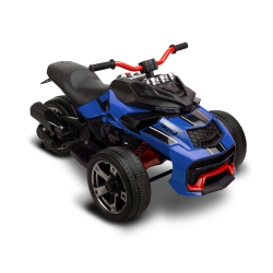 Pojazd akumulatorowy TRICE Blue Toyz by Caretero 2 silniki 35 W, oświetlenie LED