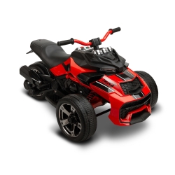 Pojazd akumulatorowy TRICE Red Toyz by Caretero 2 silniki 35 W, oświetlenie LED
