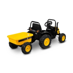 Pojazd na akumulator Traktor HECTOR Yellow z przyczepą Toyz by Caretero