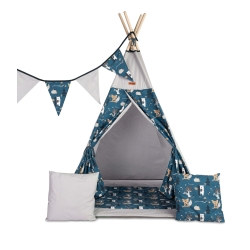Namiot dla Małych Indian TIPI Polana Granatowy Toyz by Caretero