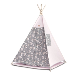 Namiot dla Małych Indian TIPI Polana Różowy Toyz by Caretero