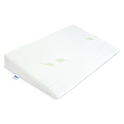 Sensillo poduszka klin niemowlęcy Luxe Aloe Vera do łóżeczka 38x60 cm