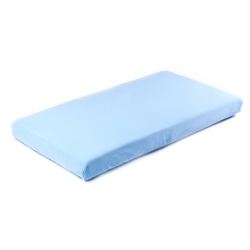 Sensillo prześcieradło Jersey z gumką do łóżka 120x60 cm Niebieskie