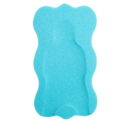 Mata gąbkowa do kąpieli MAXI niebieska materacyk kąpielowy do wanienki 1x wkład + 2x gąbka Sensillo