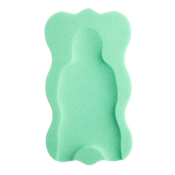 Mata gąbkowa do kąpieli MAXI zielona materacyk kąpielowy do wanienki 1x wkład + 2x gąbka Sensillo