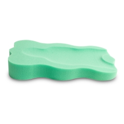 Mata gąbkowa do kąpieli MIDI zielona materacyk kąpielowy do wanienki 1x wkład + 2x gąbka Sensillo