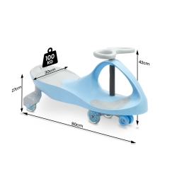Jeździk grawitacyjny SPINNER Blue firmy Toyz by Caretero