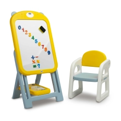 Tablica edukacyjna z krzesełkiem TED Yellow Toyz by Caretero