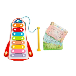 Zabawka edukacyjna Tęczowe Cymbałki dla dzieci do nauki gry na instrumencie