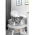 Krzesełko do karmienia Caretero VELMO Grey 2w1 zamienia się z wysokiego krzesełka w stylowy zestaw krzesło + stolik