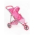 Wózek spacerowy dla lalek OLIVIA różowo-biały Play to Caretero
