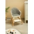 Krzesełko do karmienia Caretero BRAVO Grey krzesło dla dziecka
