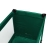 Caretero KEY Dark Green składane łóżeczko turystyczne - kojec dla dziecka 120x60cm