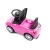 Jeździk pchacz FIAT 500 Pink pojazd dla dziecka firmy Toyz by Caretero