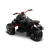 Pojazd akumulatorowy TRICE Black Toyz by Caretero 2 silniki 35 W, oświetlenie LED