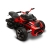 Pojazd akumulatorowy TRICE Red Toyz by Caretero 2 silniki 35 W, oświetlenie LED
