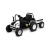 Pojazd na akumulator Traktor HECTOR White z przyczepą Toyz by Caretero