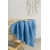 Sensillo kocyk bambusowo-bawełniany 80x100 cm niebieski