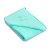 Sensillo okrycie kąpielowe OWIECZKA ręcznik kąpielowy z kapturkiem 80x80 cm turkusowe
