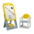 Tablica edukacyjna z krzesełkiem TED Yellow Toyz by Caretero