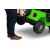 Pojazd akumulatorowy terenowy JEEP RUBICON Green Toyz by Caretero 4 x silnik 12V łącznie 180W, akumulator (10Ah 12V)