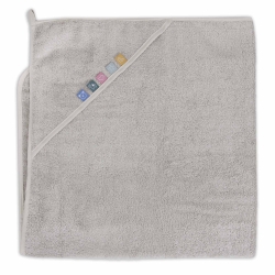 Ceba Baby okrycie kąpielowe z kapturkiem MOONBEAM EcoVero Line ręcznik 100x100 cm