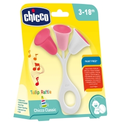 Chicco grzechotka TULIPAN różowy