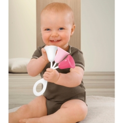 Chicco grzechotka TULIPAN różowy