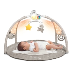 CHICCO Mata edukacyjna dla niemowlaka 3w1 z melodiami i projektorem First Dreams Neutralna