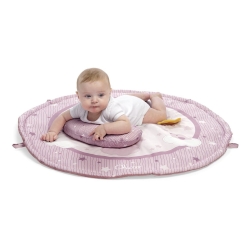CHICCO Mata edukacyjna dla niemowlaka 3w1 z melodiami i projektorem First Dreams Pink różowa