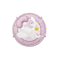 CHICCO Mata edukacyjna dla niemowlaka 3w1 z melodiami i projektorem First Dreams Pink różowa